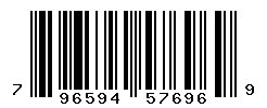 UPC barcode number 796594576969