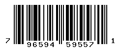 UPC barcode number 796594595571