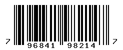 796841982147 barcode