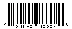 UPC 796890490020 barcode image