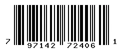 UPC barcode 797142724061