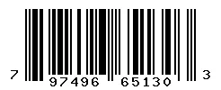 UPC barcode 797496651303