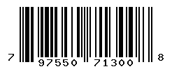 UPC barcode number 797550713008