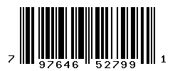 UPC barcode number 797646527991