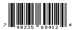 798235694124 barcode