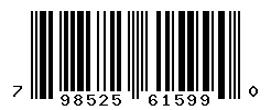UPC barcode 798525615990