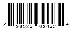 UPC barcode 798525624534