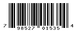 upc 798527015354 barcode image