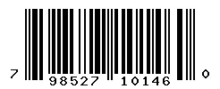 UPC 798527101460 barcode image