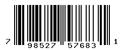 UPC barcode 798527576831