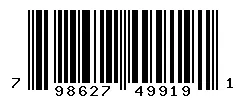 798627499191 barcode