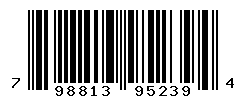 UPC barcode number 798813952394