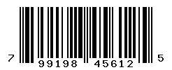 UPC barcode number 799198456125