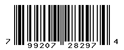 UPC barcode number 799207282974