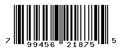 UPC barcode number 799456218755