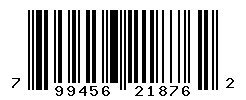 upc 799456218762 barcode image