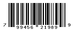 upc 799456219899 barcode image