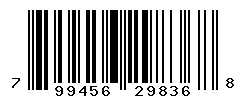 upc 799456298368 barcode image