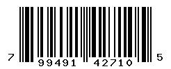 upc 799491427105 barcode image