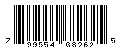 UPC barcode 799554682625
