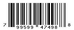 799599474988 barcode