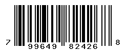 upc 799649824268 barcode image