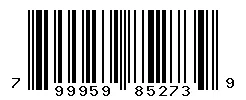 UPC barcode 799959852739