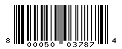 UPC barcode number 8000500037874
