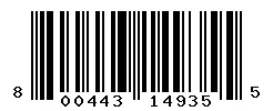 800443149355 barcode