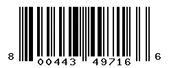 800443497166 barcode