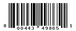 800443498651 barcode