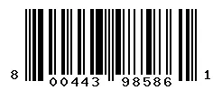 800443985861 barcode