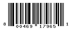 UPC barcode number 8004698179651