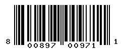 UPC barcode 8008970009711