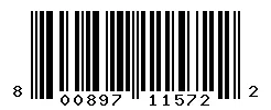 800897115722 barcode