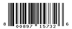 UPC barcode number 800897157326