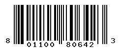 UPC barcode number 8011003806423