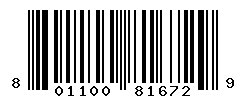 UPC barcode number 8011003816729