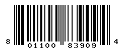 UPC barcode number 8011003839094