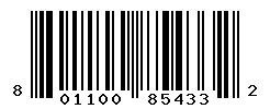 UPC barcode number 8011003854332