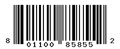 UPC barcode number 8011003858552