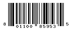 UPC barcode number 8011003859535