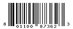 UPC barcode number 8011003873623
