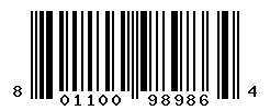 upc 801100989864 barcode image