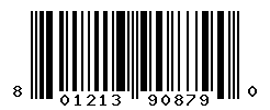 UPC barcode number 801213908790