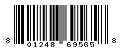 UPC barcode number 801248695658