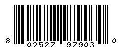 UPC barcode number 8025272979030