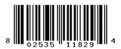 802535118294 barcode