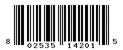 802535142015 barcode