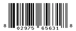 UPC barcode 802975656318